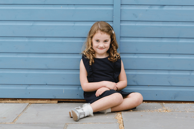 Family portraits at home in North Wales
