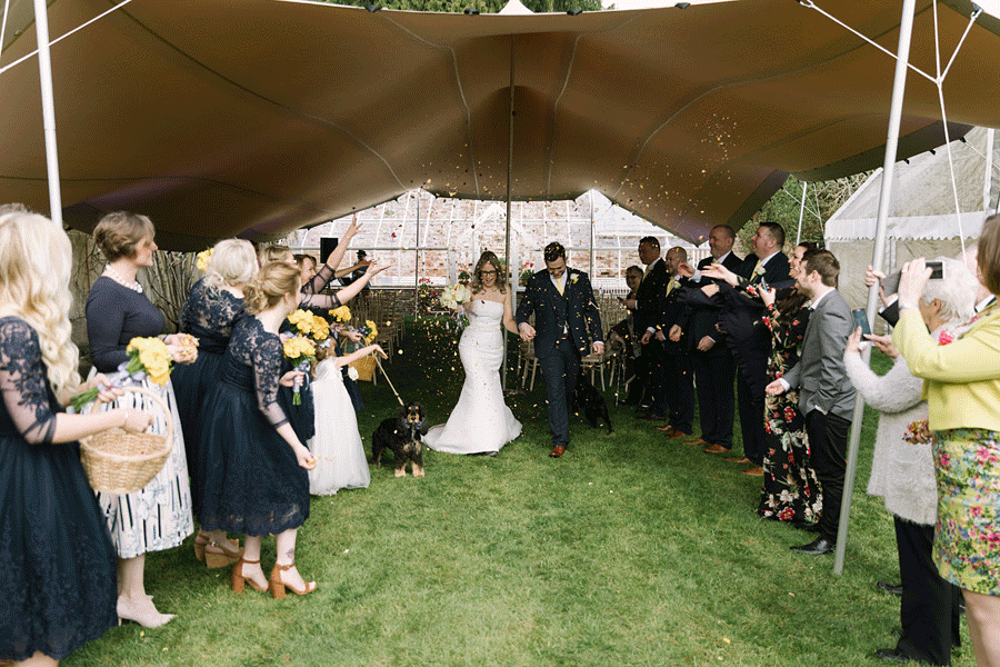 a wedding at Glanusk estate