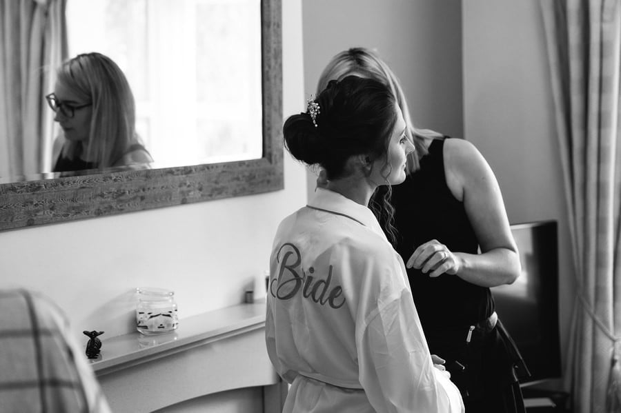 Tre Ysgawen Hall spring wedding