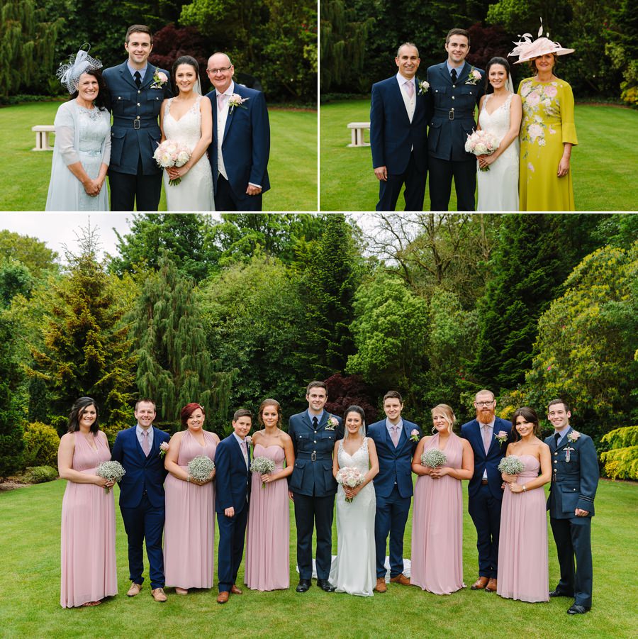 Tre Ysgawen Hall spring wedding