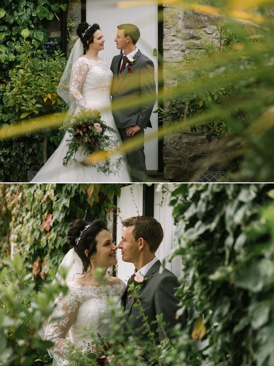 Tros yr afon wedding