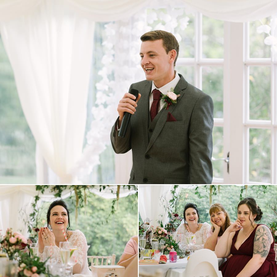 Tros yr afon wedding