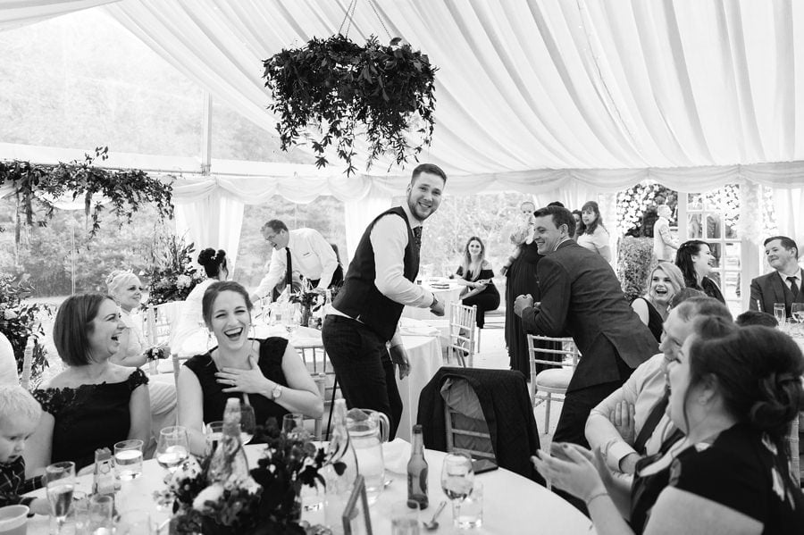 Tros yr afon wedding