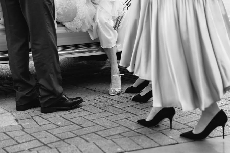 shoes at cheshire church wedding