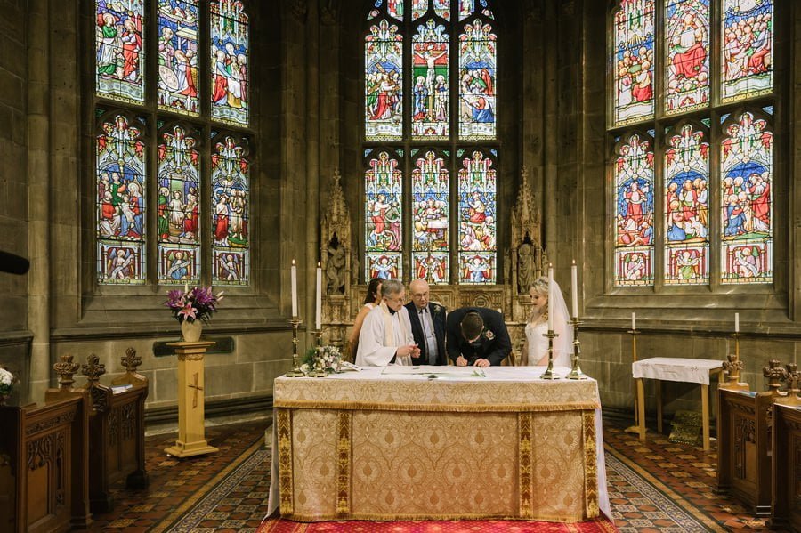 Soughton Hall wedding