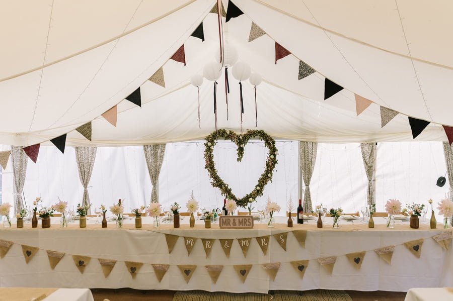 wedding at Hafod farm