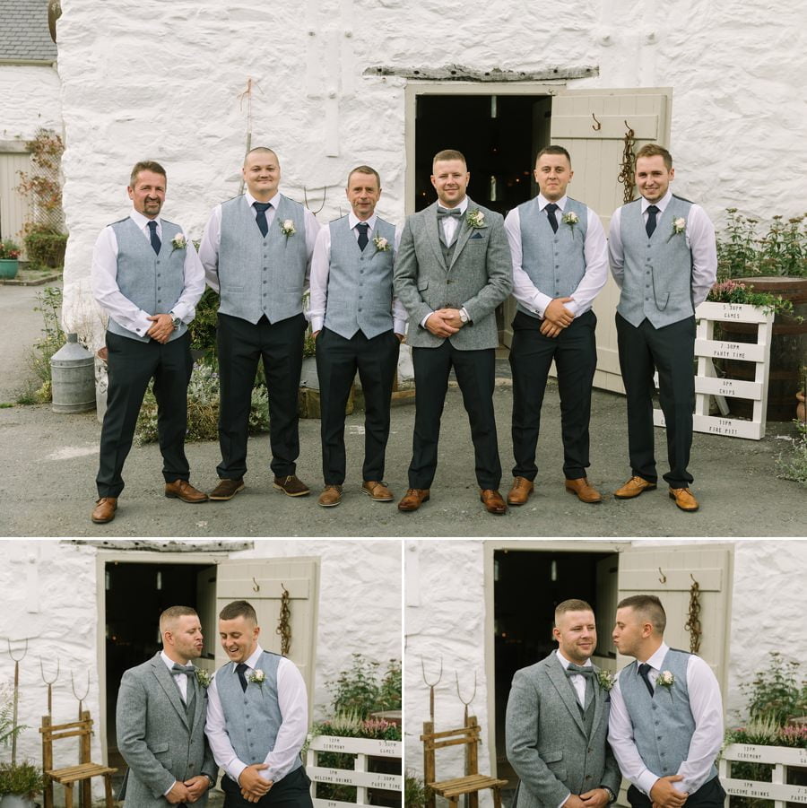 wedding at Hafod farm