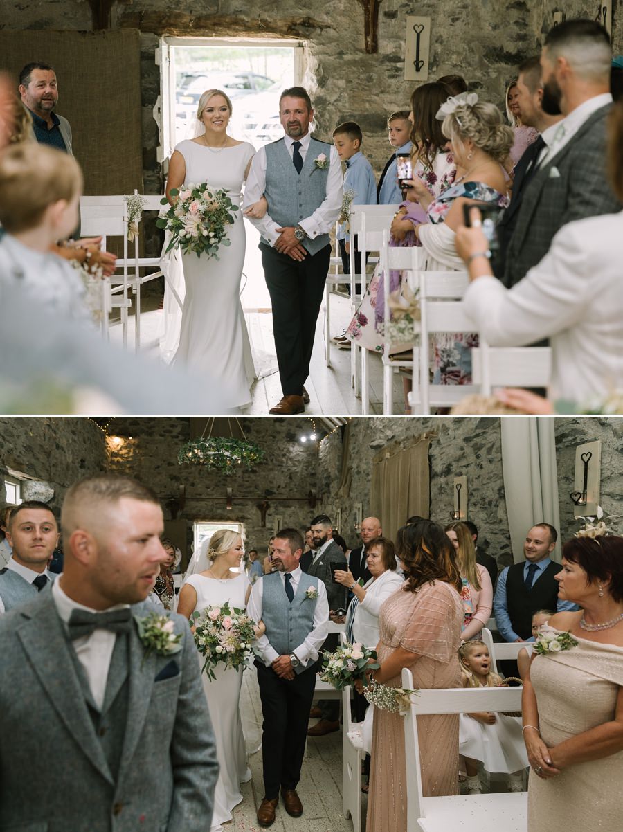 wedding at Hafod farm