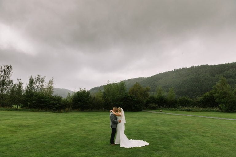 wedding at Hafod farm