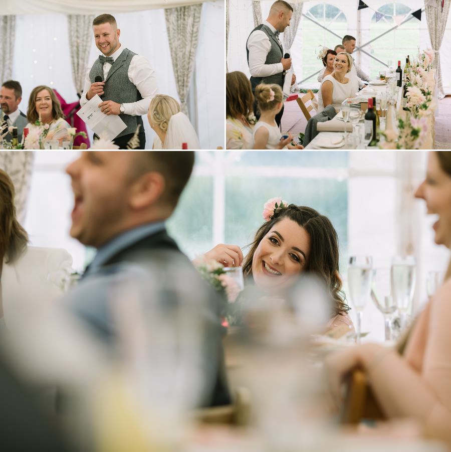 wedding at Hafod farm