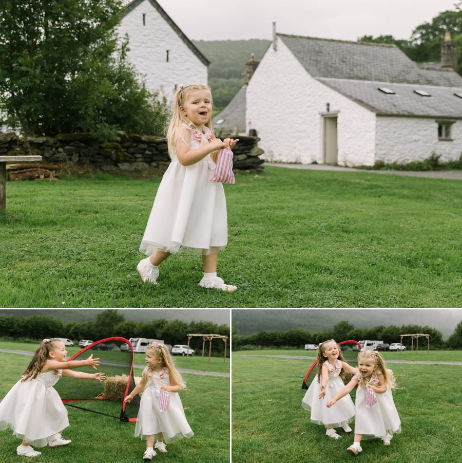wedding at Hafod farm