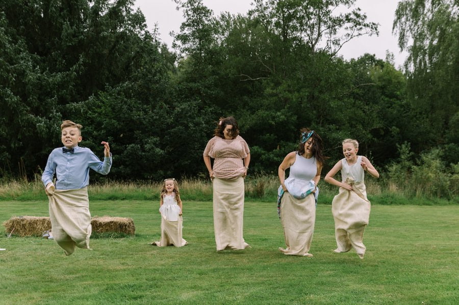 wedding at Hafod farm