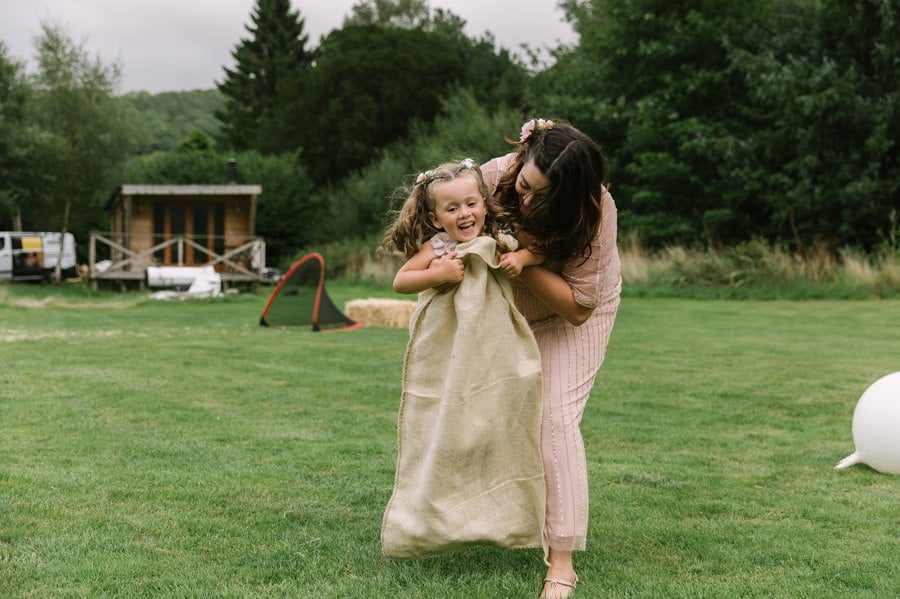 wedding at Hafod farm