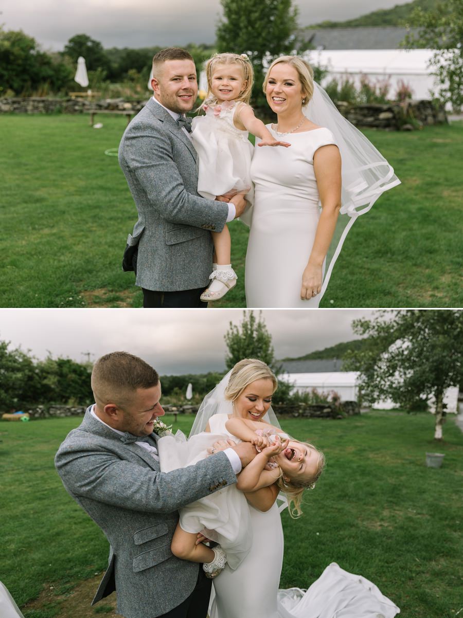 wedding at Hafod farm