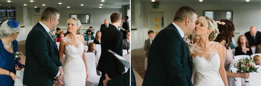 wedding ceremony at Quay hotel and spa wedding