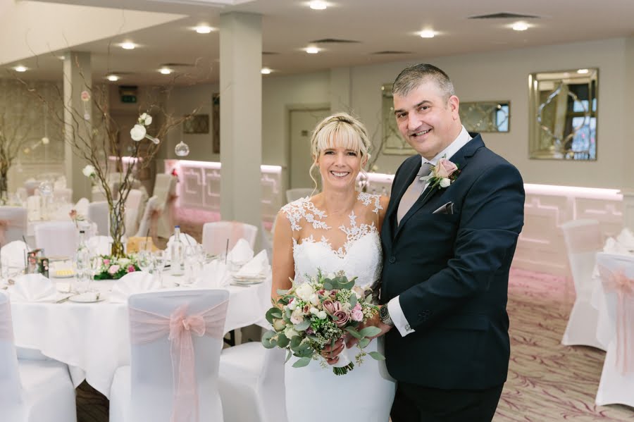 bride and groom portraits at Quay hotel and spa wedding