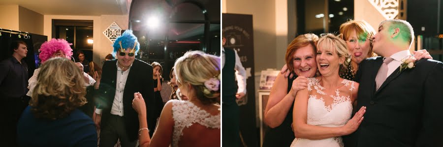fancy dress party fun at Quay hotel and spa wedding
