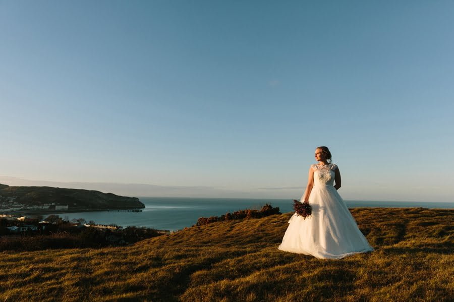 Gwenfrewi project wedding photography Llandudno wedding