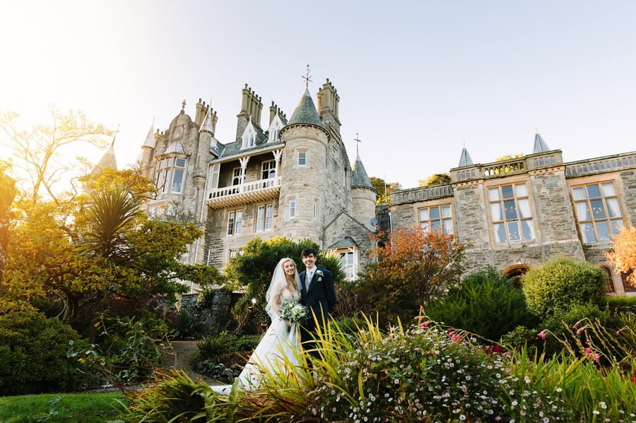 wedding at Chateau Rhianfa