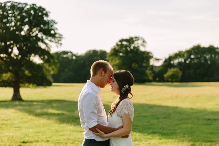 bride and groom portraits at Pentre Mawr wedding