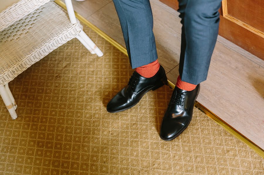 wedding shoes at Pentre Mawr wedding