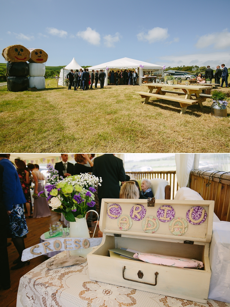 Marquee wedding in North Wales - Catrin and Llion 74