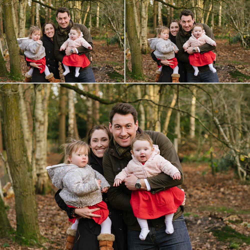 cute family portraits outside