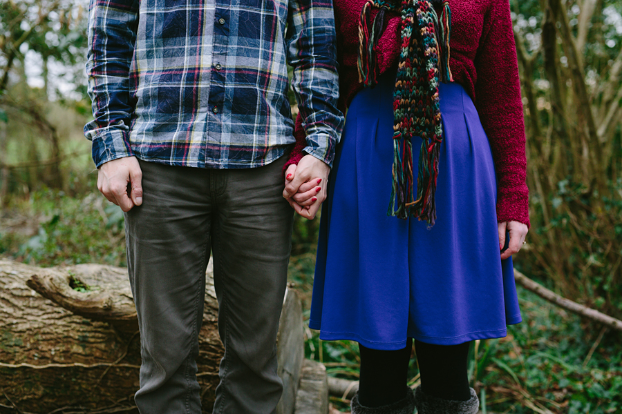 quirky engagement photography