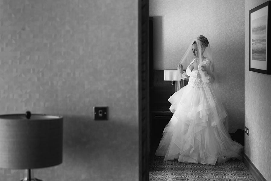 bride at quay hotel wedding