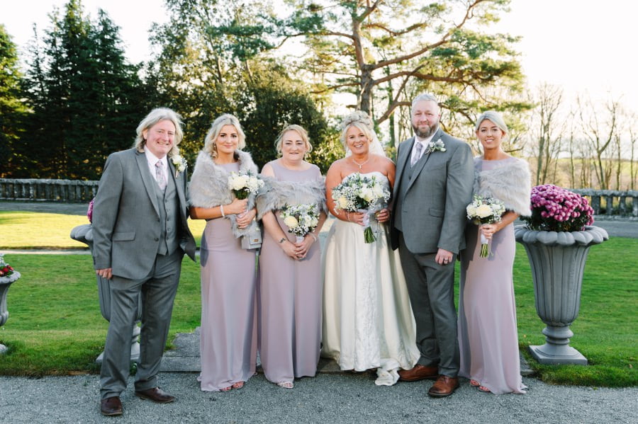 Winter wedding at Bron Eifion