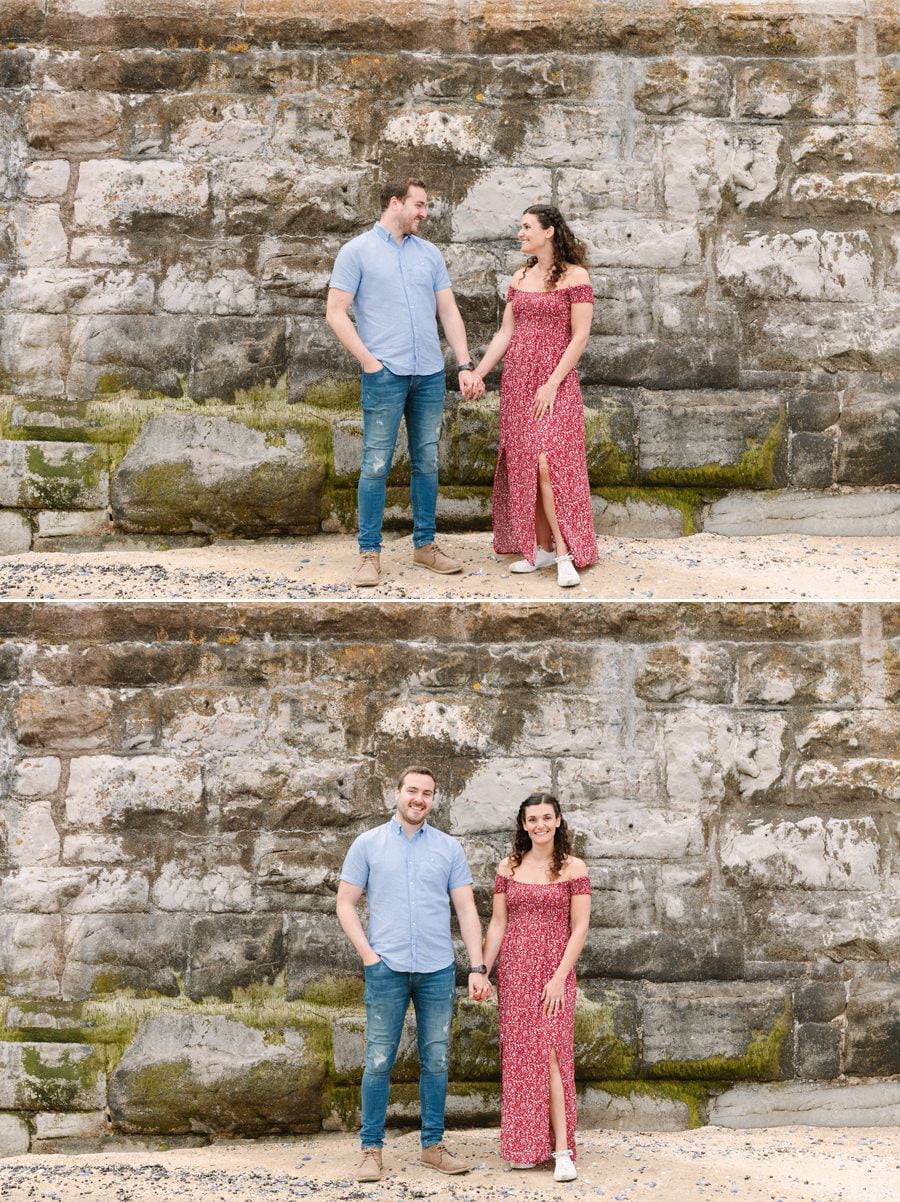 Engagement photography in Rhos on sea