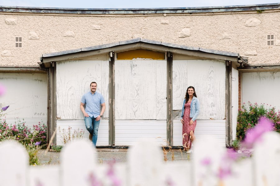 Engagement photography in Rhos on sea