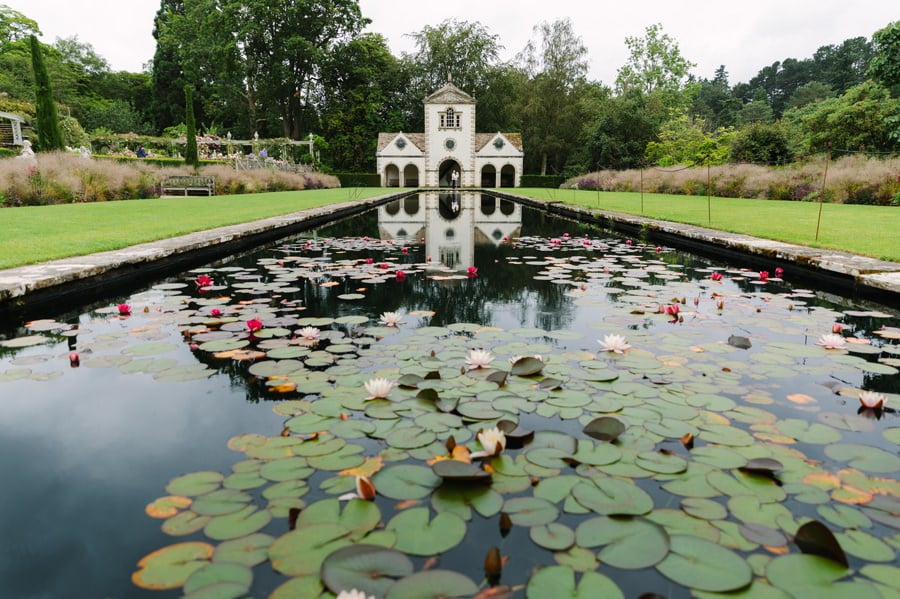 Bodnant gardens engagement photography