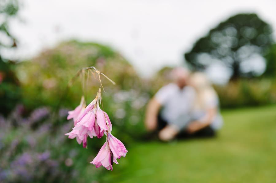 Bodnant gardens engagement photography