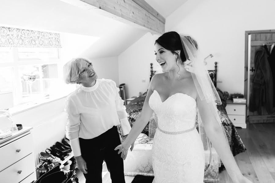 happy bride