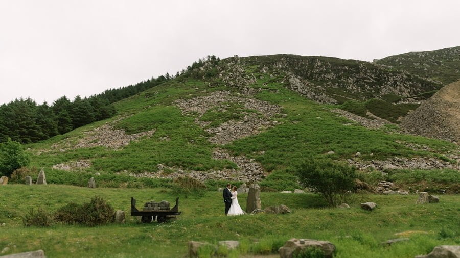 Weddings at Nant Gwrtheyrn Sian and Alwyn