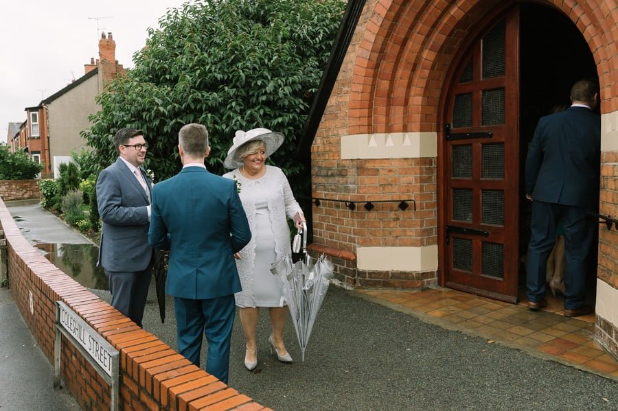 wedding at Rossett Hall