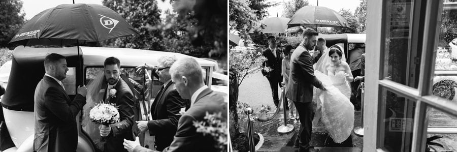 wedding at Rossett Hall