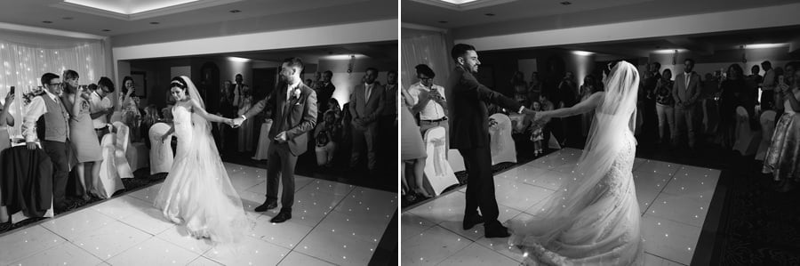 wedding at Rossett Hall