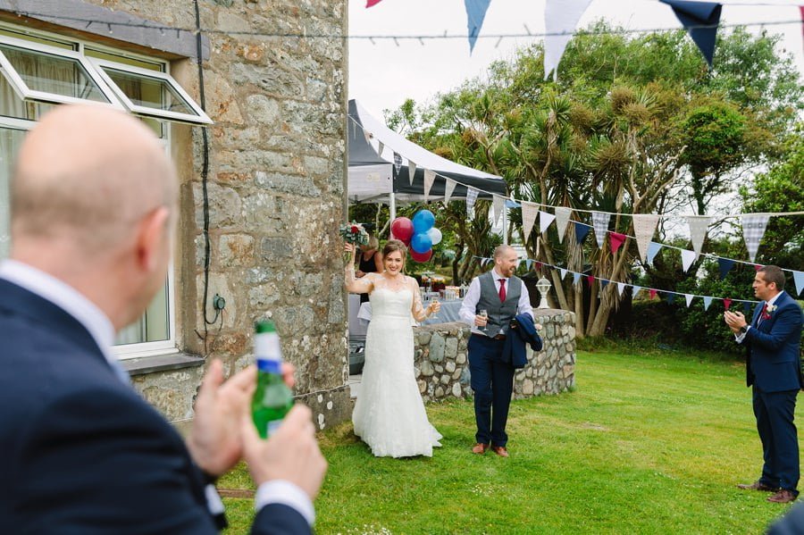 Abersoch farm wedding