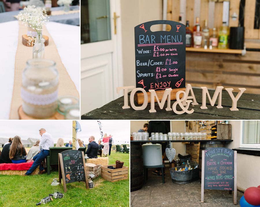 Abersoch farm wedding
