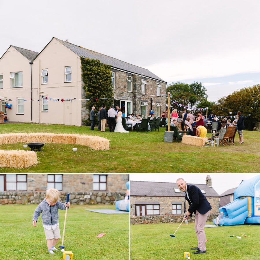 Abersoch farm wedding