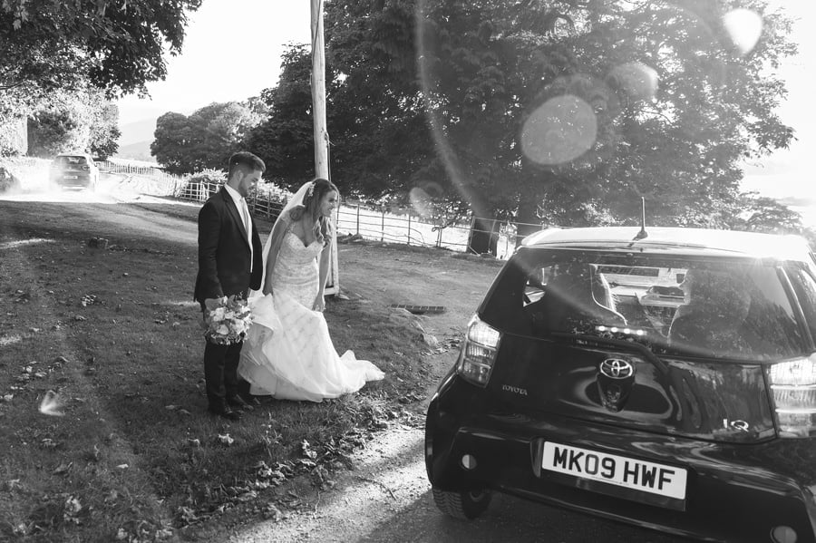 wedding at Bryn Eisteddfod