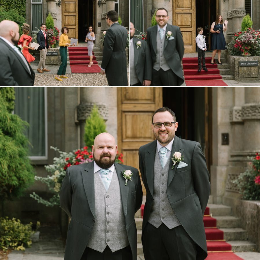 summer wedding at Tre Ysgawen Hall