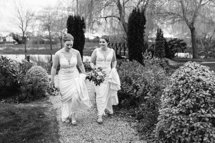 Grosvenor Pulford lesbian wedding