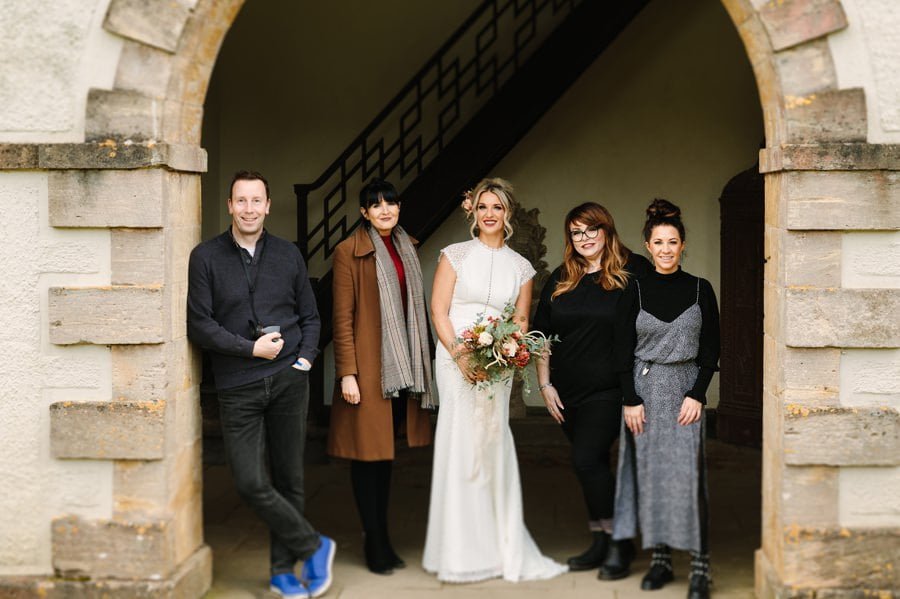 Bridal shoot in Bodnant garden