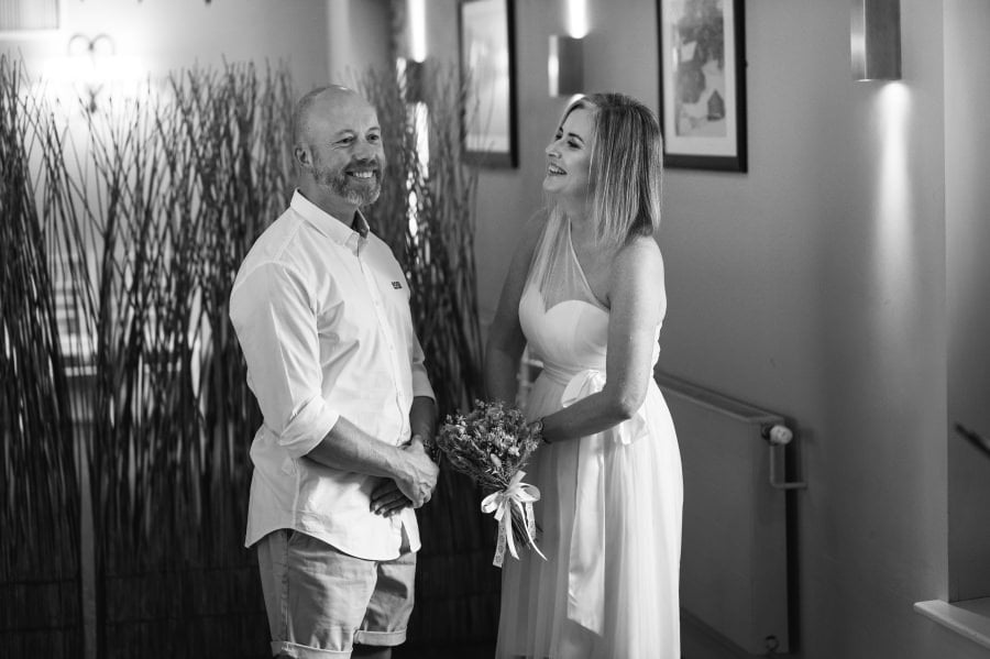 Vow renewal at Bodnant