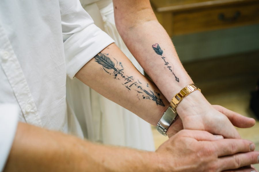 Vow renewal at Bodnant