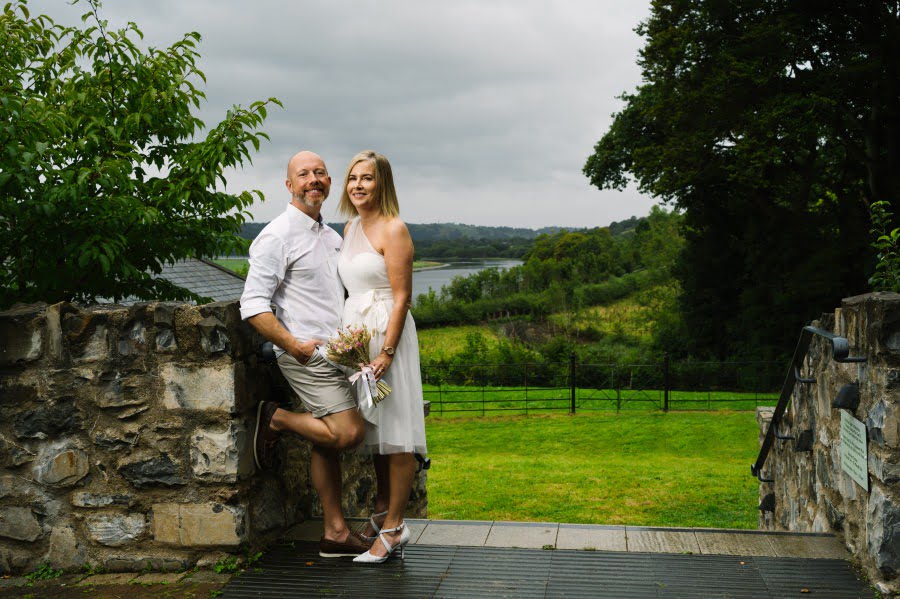 Vow renewal at Bodnant