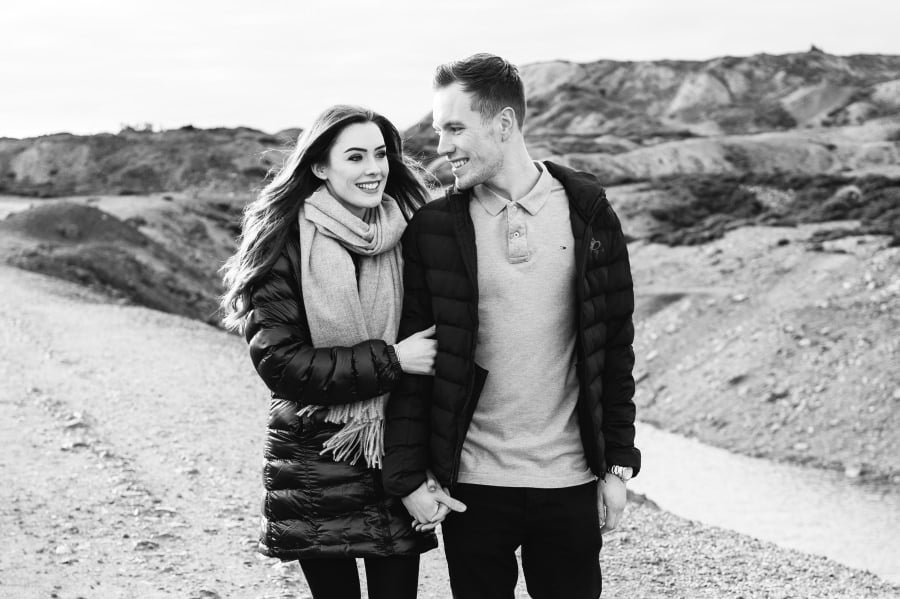 parys mountain engagement photography